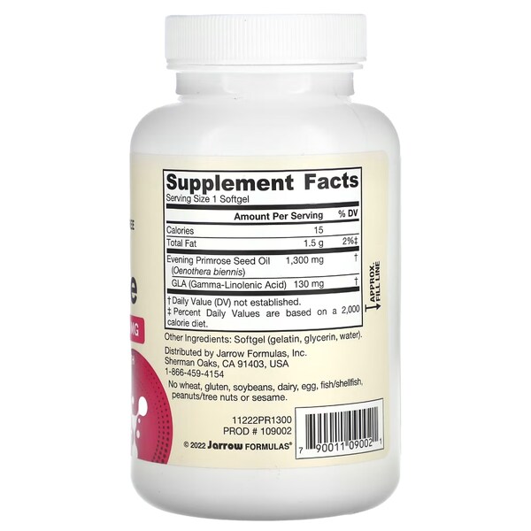 자로우 포뮬러스 달맞이꽃종자유 1300mg 60소프트젤 X 2통 감마레놀렌산