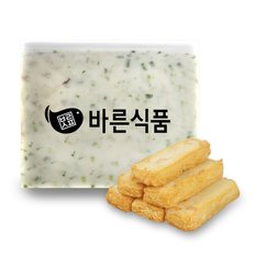 바른식품 수제 어묵 반죽 1kg (해물부추맛)