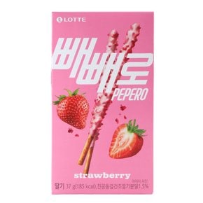 롯데 빼빼로 딸기 37g
