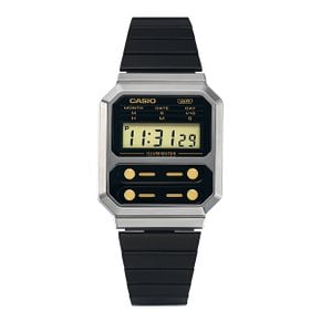 [카시오 CASIO] A100WEGG-1A2DF 공용 메탈시계