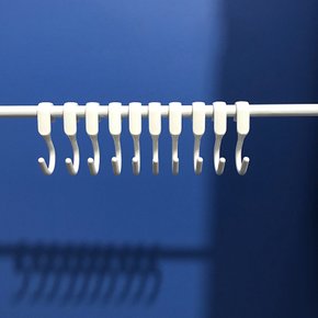 클립프 주방 욕실 옷장 다용도 고리 행거 후크 조리도구 걸이