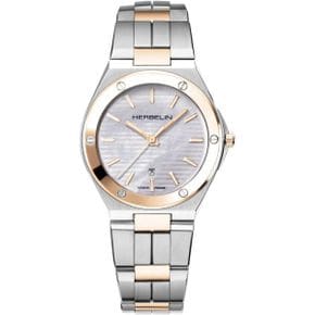 프랑스 미쉘에블랑 여자 시계 1798133 Montre Femme Herbelin Cap Camarat Acier Bi-Colour Brac