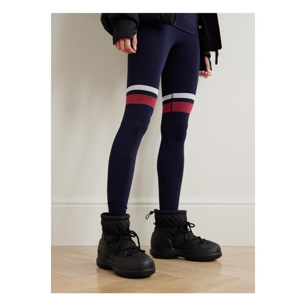 문부츠 메차루나 미드 고무 퀼팅 셸 스노우 부츠 블랙 46376663162976162