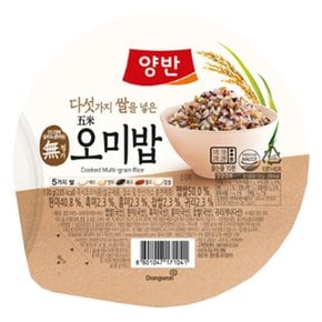 (빠르미쇼핑) 동원 양반 다섯가지 쌀을 넣은 오미밥 130g 즉석밥 햇밥