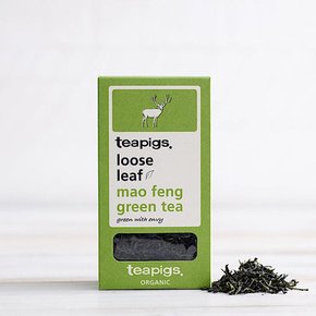 티피그 마오 펭 그린티 녹차 teapigs mao feng green tea green with envy 75g 2개