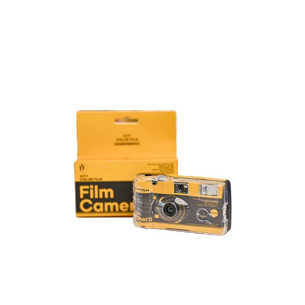 필름카메라 [일회용/옐로우-흑백]