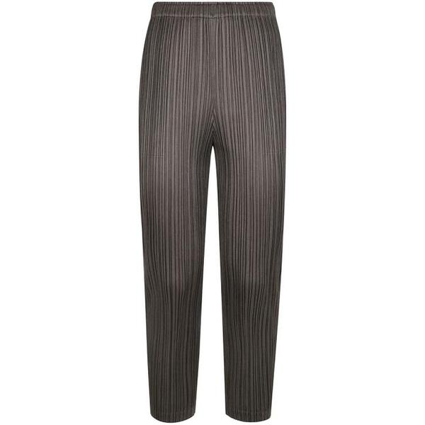 확대된 대표 플리츠플리즈 스트레이트 팬츠 PP56JF38118 STEEL GRAY DOM