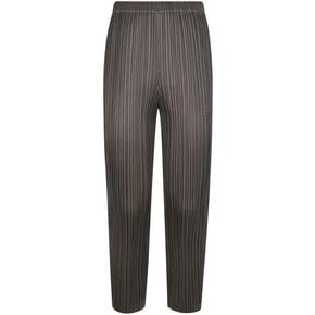 25SS 플리츠플리즈 스트레이트 팬츠 PP56JF38118 STEEL GRAY DOM