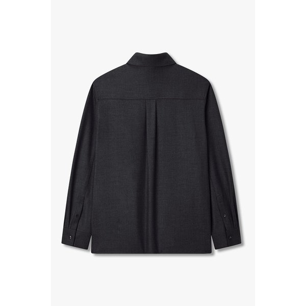 울 블렌드 스트레치 셔츠 7115460X02169