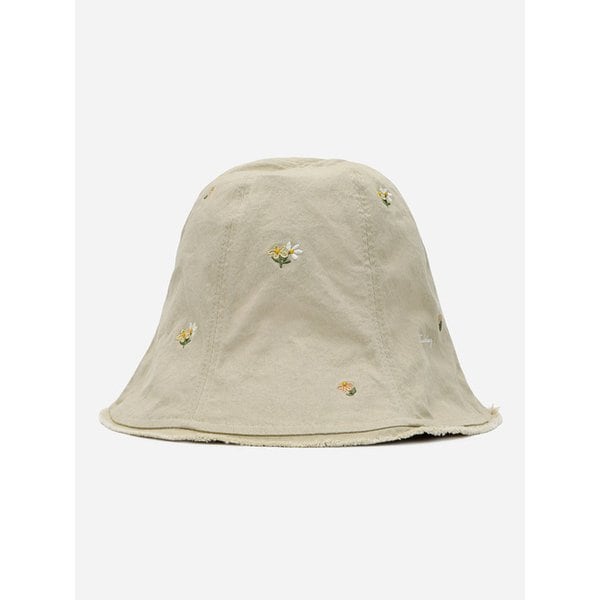 플라워 자수 포인트 버킷햇_T262MCP136W