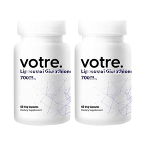 [2개 세트] Votre 보트레 리포좀 글루타치온 700mg 60정