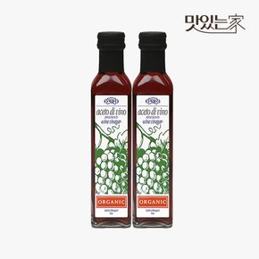 멩가졸리 유기농 레드와인 비네가 식초 250ml 2개