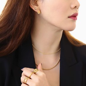 14K 공 볼 귀걸이 6mm