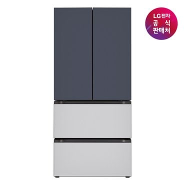 LG [LG전자공식판매처] 디오스 오브제컬렉션 김치냉장고 Z494MNR112 (491L)
