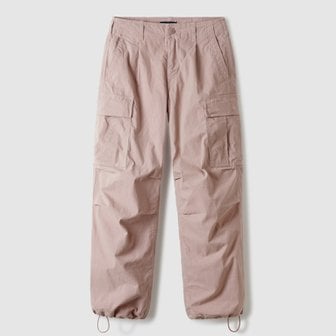 후아유 Wide Cotton Nylon Cargo Pants (U) WHTAE4933U