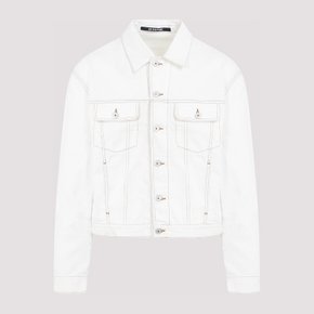 [해외배송] 자크뮈스 La Veste 데님재킷 245DE027.1514 11C OFF WHITE TABAC