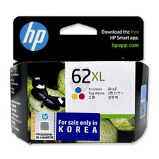 HP 62xl 정품잉크컬러 (무료배송) C2P07AA  ENVY 5640 7640 오피스젯 5740 8040 대용량