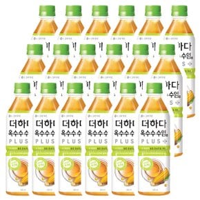 롯데칠성음료 더하다 옥수수수염차 플러스 500ml x 18펫