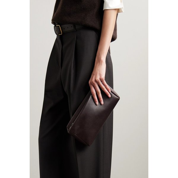 다크 브라운 가죽 클러치 46376663162885366