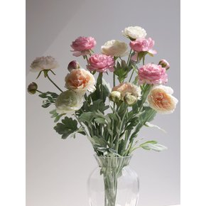 리얼 터치 라넌큘러스 조화 3color