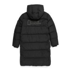 [기존가 399000원] N234UDW860 카이만 프로 롱기장 구스 다운 점퍼 BIG LOGO BLACK