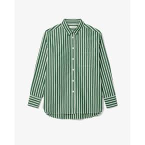 (여성) 25SS 오버사이즈핏 포플린 셔츠 CF0215-55G 291(그린)