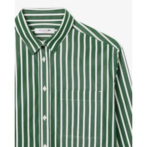 (여성) 25SS 오버사이즈핏 포플린 셔츠 CF0215-55G 291(그린)