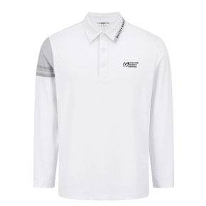 25S/S(411E1TO202)남성 로고 칼라 긴팔 티셔츠