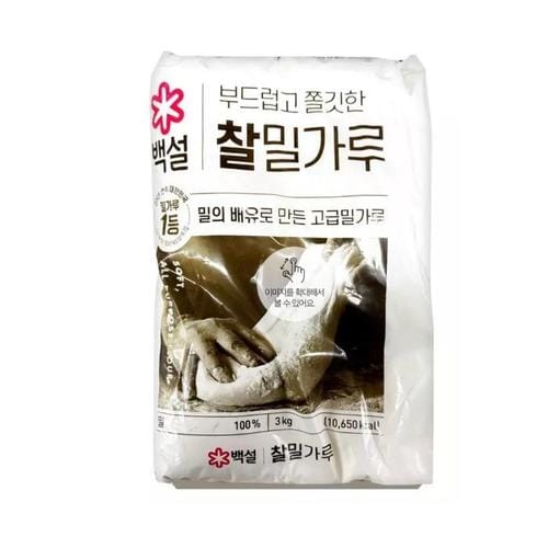 CJ 백설 찰밀가루 3kg(1)