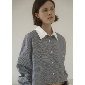 (BL-4254)ELLY CROP SHIRTS