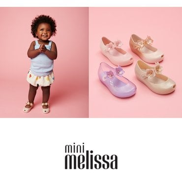 토박스 [mini melissa] 미니멜리사 울트라걸 플라워 - (MSKCB1TSFW11)