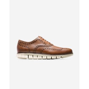 COLEHAAN[24FW][ZERØGRAND] 브라운 남성 윙팁 옥스포드 CHSO4F001W2