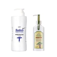 바오밥 LPP 프리미엄 트리트먼트 플러스 1000g 1개 + 프리미엄 헤어오일 200ml 1개