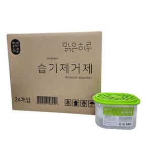 (박스판매)맑은하루 뽀송뽀송 습기제거제 250g(24입) (S10490398)