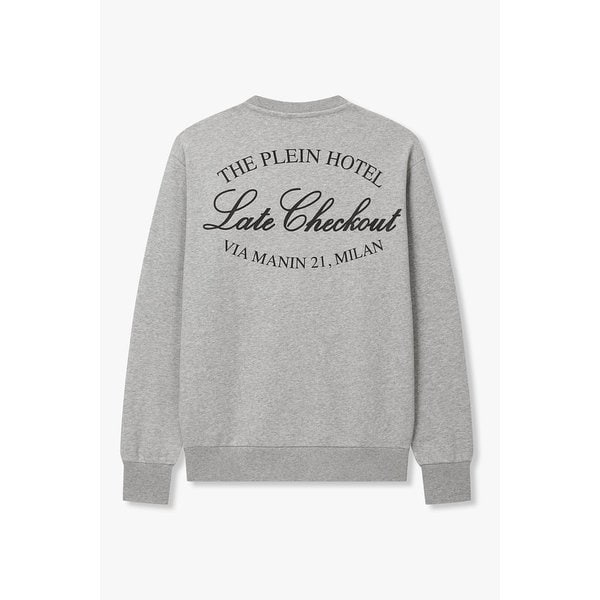 플레인 호텔 프린트 스웨트셔츠 8615312109000