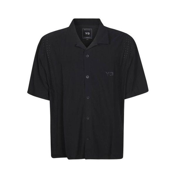 26SS 와이쓰리 폴로 티셔츠 KF6044 BLACK DOM