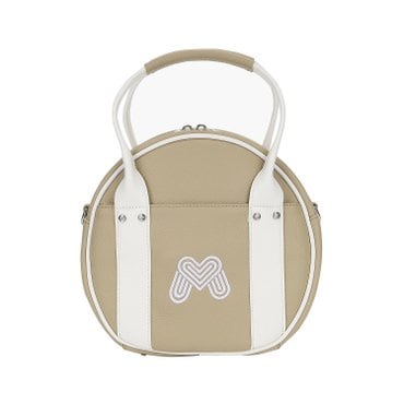 MARTINE GOLF [정상가 278000원]여성 원형 토트백 베이지 (QWAEBG00353)