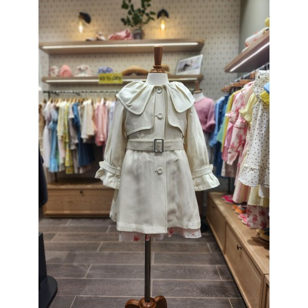 [파주점] (BE)루즈페 -프릴카라A라인트렌치7511910001