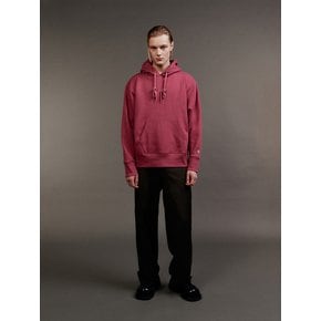 Rivet Trim Hoodie (Pink)