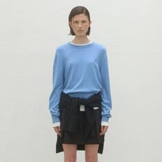 (택가:59,000원)에센셜 울 라운드 니트(T-6924)