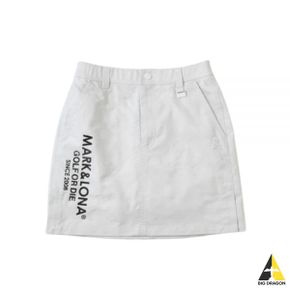 MARKLONA 24 FLOG Vents Skirt (MLW-4B-AE06-0011) (여성 플로그 벤트 스커트)