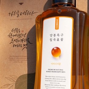 국산 토종꿀 잡화꿀 1kg 1병 선물세트