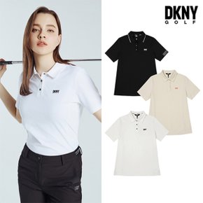 [DKNY GOLF] 24SS 카라 반팔티 여성 3컬러 택1 A