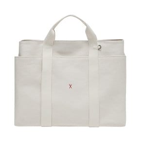 Stacey Daytrip Tote Canvas L Ivory