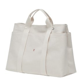 Stacey Daytrip Tote Canvas L Ivory