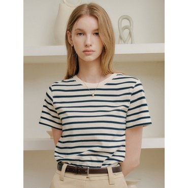 룩캐스트 [유튜버착용]베이직 스트라이프 티셔츠 / BASIC STRIPE T-SHIRT_3colors