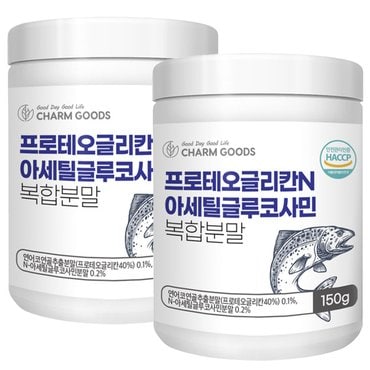 참굿즈 프로테오글리칸 N아세틸글루코사민 복합분말 150g 2통