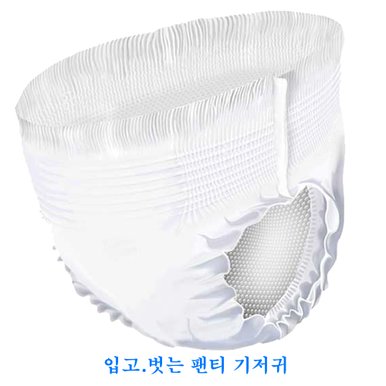 케어소프트 성인용 언더웨어 슬립팬티 기저귀 팬티 점보형(XL) 40매