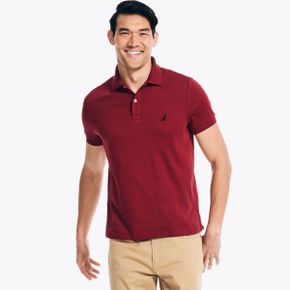 5336938 Nautica Mens Slim Fit Interlock Polo