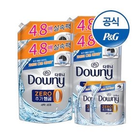 프리미엄 세탁세제 액체형 실내건조/추가헹굼 리필 1.4L 4개 + 200ml 2개증정